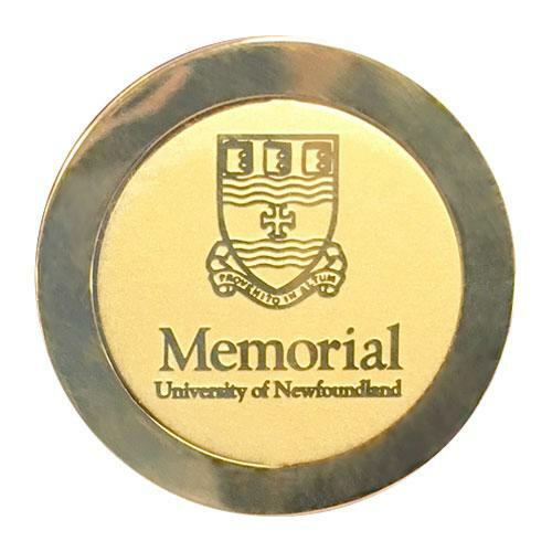 Pin Lapel Gold Round