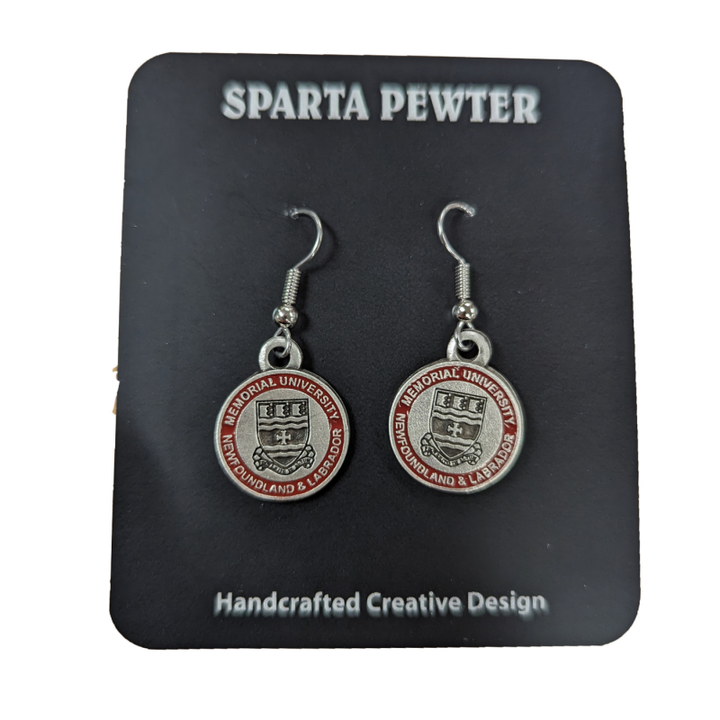 Earrings 23 W/Crest
