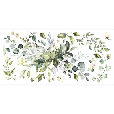 Floral Watercolour Peel And Stick