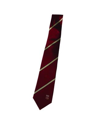 Tie 100% Silk W/Crest